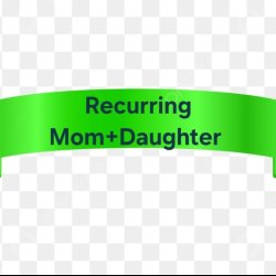 Mom + Daughter Membership Recurring 1 yr contract