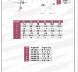PreOrder First Roll RED  Gi ADULT