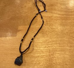 Adjustable Black Tourmaline Necklace