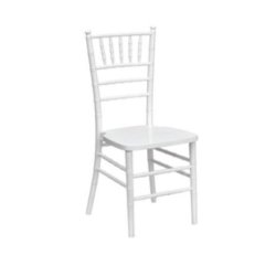 White Chiavari Chair Upgrade