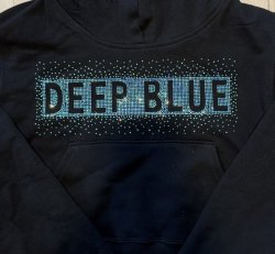 Jogger Set - Blue Rhinestone