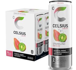 Celsius Sparkling Kiwi Guava (12oz)