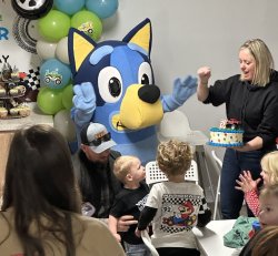 Bluey Visit