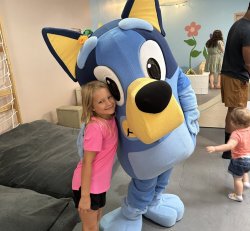 Bluey Visit