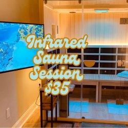 $35 Single Infrared Sauna Session