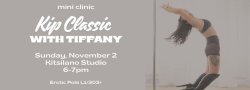 Mini Clinic: Kip Classic with Tiffany