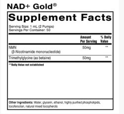 NAD+ Gold® 50 ML