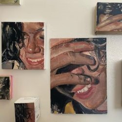 Painting a Portrait on Alternative Surfaces Recordings