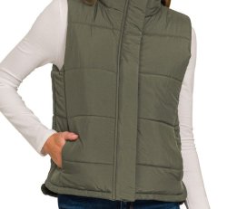 Sleeveless Quilted Vest