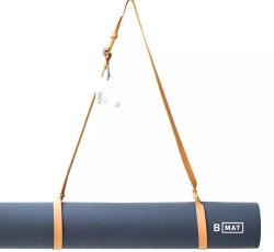 Halfmoon Mat Strap - Leather