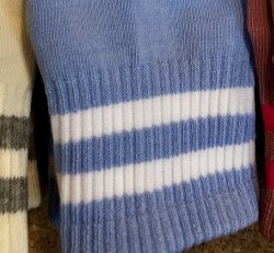 The Boyfriend Grip Sock Baby Blue