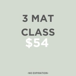 3 Mat Classes