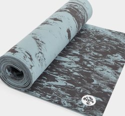 MANDUKA RHEO Yoga Mat:  Blue Lotus Marble