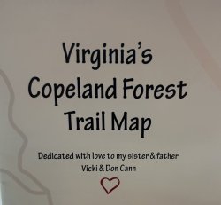 Virginia's Copeland Forest Trail Map