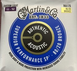 Martin Custom Light 11-52 Acoustic Guitar Strings