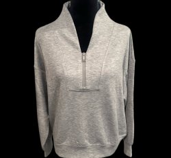 Rae Mode Modal Scuba Luxe Half Zip Jacket