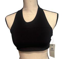 Mono B Split Front Overlay Adjustable Bra