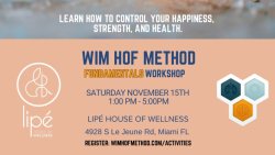 WIM HOF METHOD WORKSHOP WITH BEN PELTON