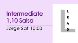 Salsa - Int 1.10 Salsa - Sat @10:00 LEADS