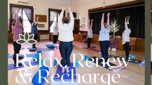Saturday at the Farmington Grange Yoga, Sound Bath & Guided Meditation