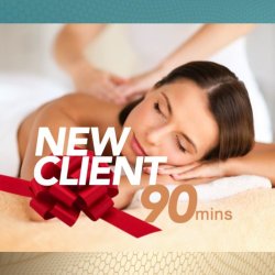 NEW CLIENT Massage 90min Session