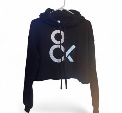 S&S Women's Cropped Fleece Hoodie