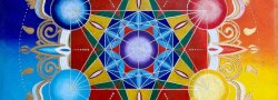 Metatron's Cube Sacred Geometry Art
