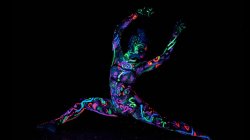 Glow and Flow Neon Yoga Party