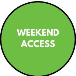 WEEKEND ACCESS - GYM MEMBERSHIP