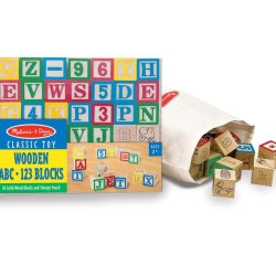 Wooden ABC/123 Blocks