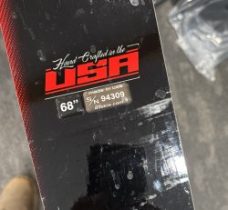 Brand New - D3 Ion 3 Elite Carbon Ski 68 Demo Ski