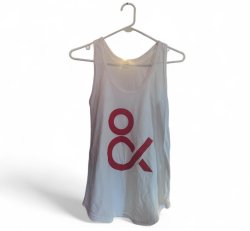 S&S Women's Logo Tank - White