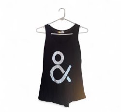 S&S Women's Logo Tank - Black