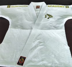 Golden Dragon - Double Weave Judo Gi White NEW