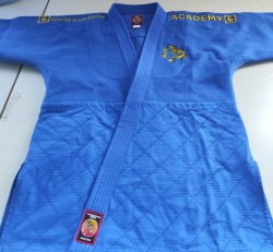Golden Dragon - Double Weave Judo Gi Blue NEW
