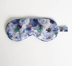 Silk Sleep Mask - Midnight Orchid
