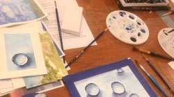 Jan ‘26 Welcome to Watercolor level 1 (Tuesdays afternoons in HUDSON at the OLD CHURCH on the GREEN)