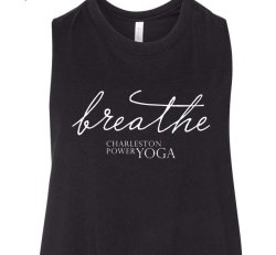 Women's Breathe Crop Tank - XL - Black