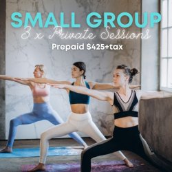 Small Group - 3 Session Pack