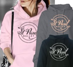 Adult Midweight Hooded Sweatshirt