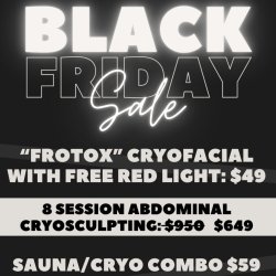 Black Friday 2025 "Frotox" with Red Light Therapy $49