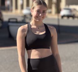 PL-STRAPPY BRA BLACK