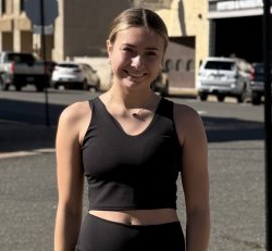 PL-LONGLINE BRA BLACK