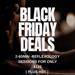 Black Friday Deal - 2 Reflexology Sessions