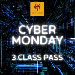 Cyber Monday 3 Class Pass