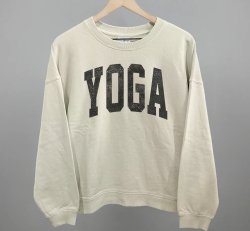 Yoga Arch | Bone / L / Oversized Boxy Crew