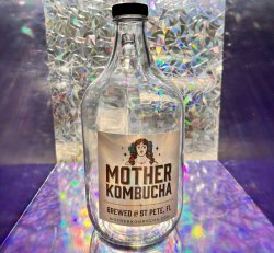 64 OZ Kombucha Bottle
