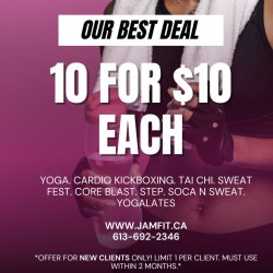 New Client 10 for $10 each