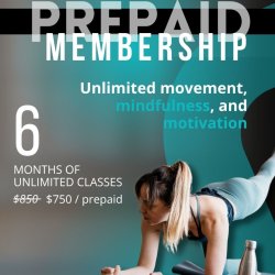 SALE! 6-Month Membership (prepaid)