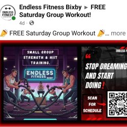 Saturday FREE Group Workout